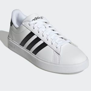 New Adidas Size US 10 Grand Court Cloudfoam Lifestyle Comfort Shoes